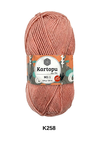 hobi dünyası evim 1 Piece Snowball No:1 100 Grams 160 Yards for Baby and Adul...