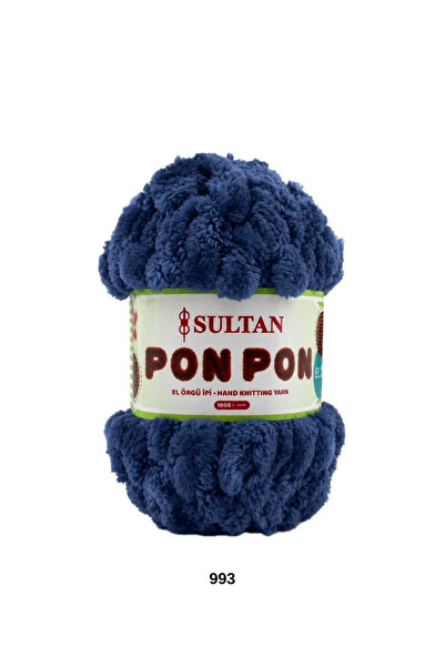 hobi dünyası evim 1 Piece Sultan Pompom Yarn Mulberry Yarn Scarf Blanket Pill...