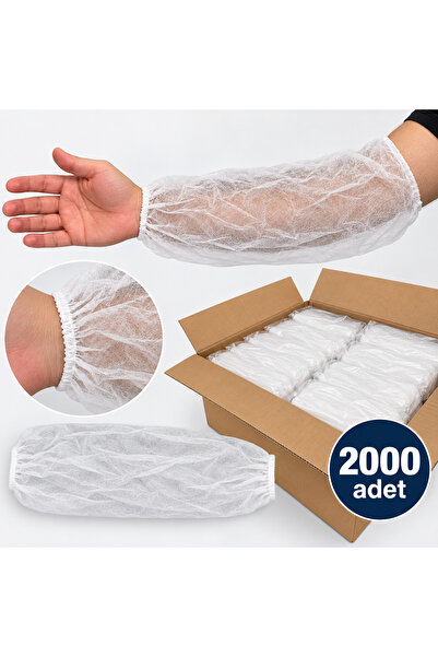 OEM Aşçı Kolluk Tela Kumaş – Bilekten Lastikli – 2000 Adet