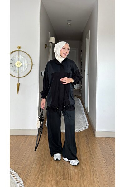 NİLNUR MODA Νέα συλλογή Loren Pike Original Modal Παντελόνι με φερμουάρ και ψ...