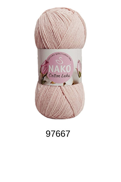 hobi dünyası evim 1 Piece Nako Cotton Luks 100 Grams 330 Meters Vest Scarf Be...