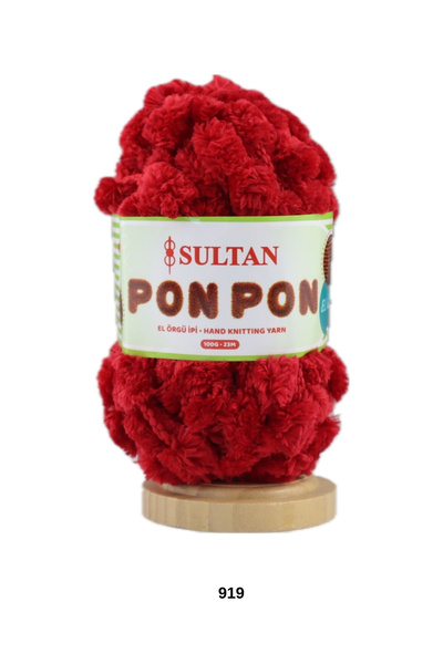 hobi dünyası evim 1 piece sultan pompom yarn mulberry yarn scarf blanket pill...