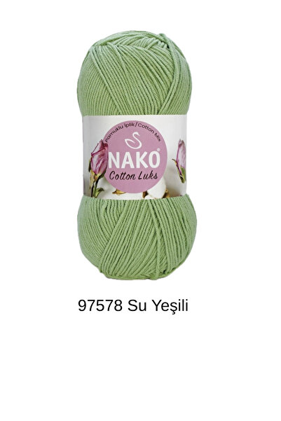 hobi dünyası evim 1 Piece Nako Cotton Luks 100 Grams 330 Meters Vest Scarf Be...