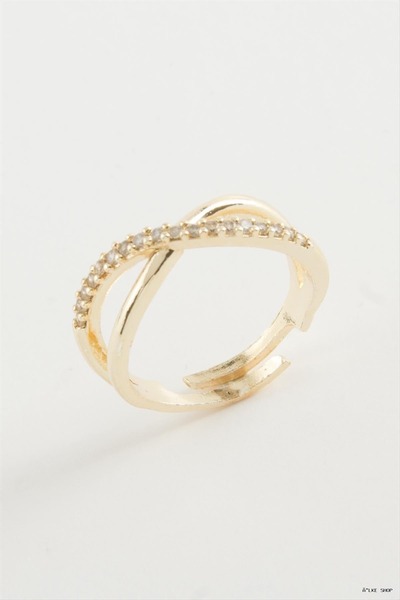 ZERO LAND Ilkestor Sonzuluk Zircon Stone (231533) Ring Yellow