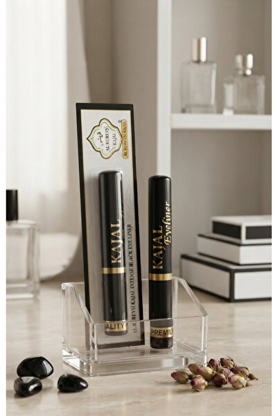 Al Kureyşi Premium Siyah Göz Sürmesi Geleneksel Doğal Kajal Eyeliner