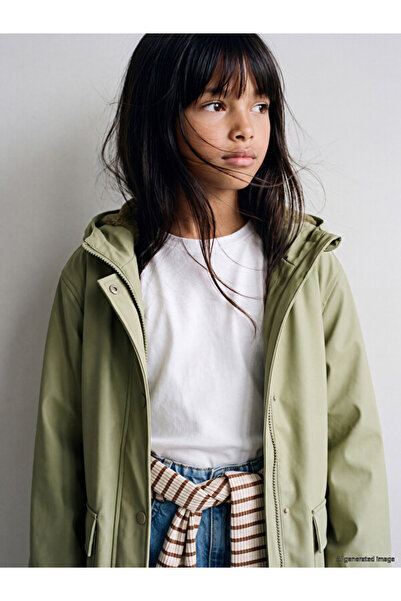 LC Waikiki Timeless Clothing & Timeless Choices Hooded Girls' Coat