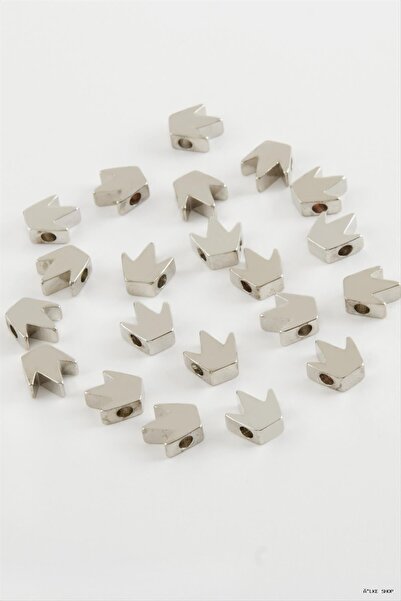 ZERO LAND Ilkestor 0.8 mm Heart Spacer at 20 Pieces (232737) Silver Color