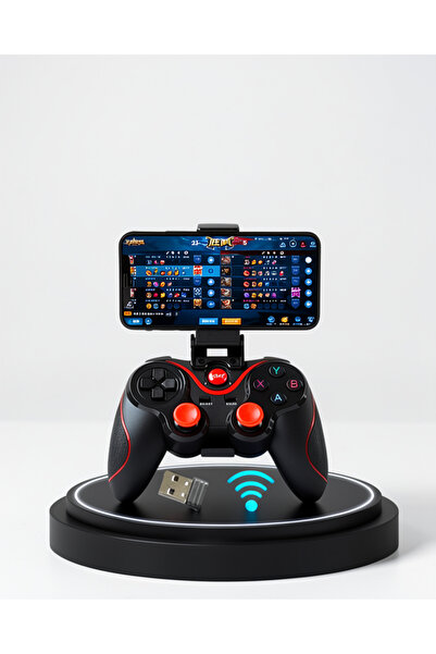 Azrlya Çift Analog Joystick ve 14 Tuşlu Bluetooth Oyun Kumandası