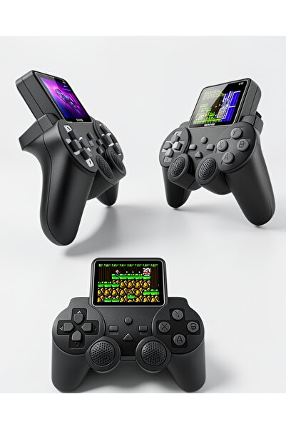 Azrlya Gamepad 520 Oyunlu Ekranlı Oyun Kolu TV Uyumlu