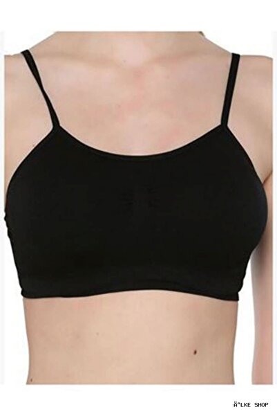 Sistina Ilkestor Black Women's Padded Gathering Bra Corset - 706 - (01948) Si...