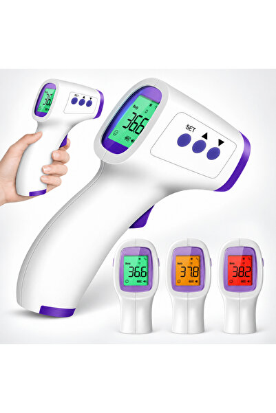 TnsAround Termometru digital cu infraroșu, măsurarea temperaturii corpului și...