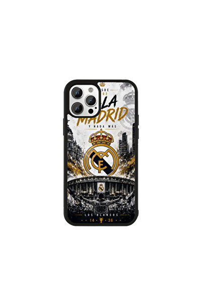 Generic Brand Husa Premium iPhone 16 Real Madrid - Model Hala Madrid Tipografie