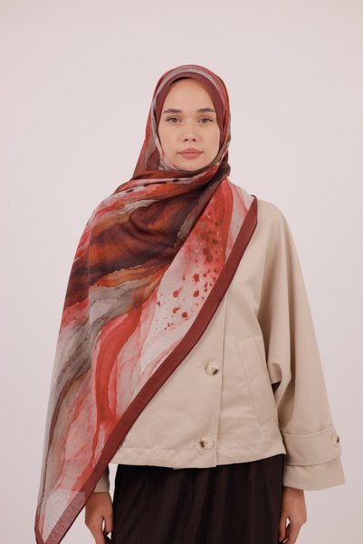 lavinscarfs شال لورين أليور القطني من التينسل