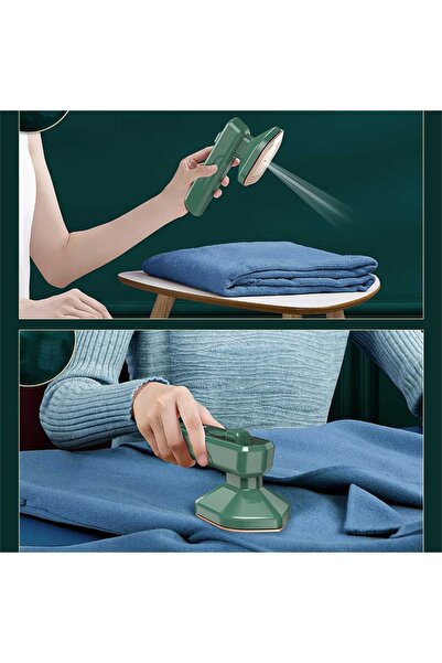 Generic Steam Iron Portable Handheld Electric Iron Steamer Mini Clothes Ironi...
