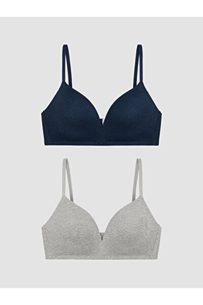LC Waikiki Timeless Clothing & Timeless Choices Wire-Free Non-Padded Bra 2-Pack