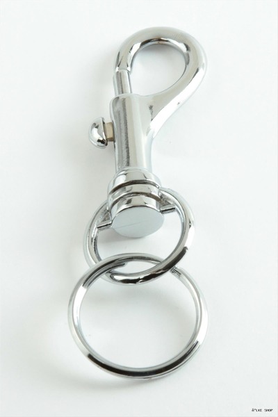 ZERO LAND Ilkestor g Calı Metal Keychain Medium (10738) Silver Color
