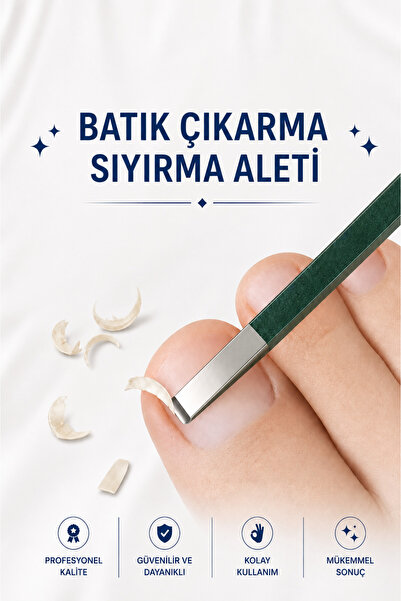ERHCE Batık Kesme Çıkarma Aleti yan ağız Tırnak Etinden Tırnağı Çıkarma Sıyırma