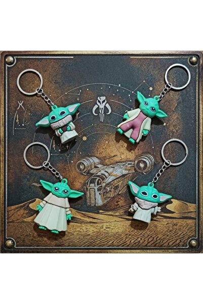 Kuzey High Quality 7Pcs Cute Alien Keychain School Bag Accessory Christmas Gi...