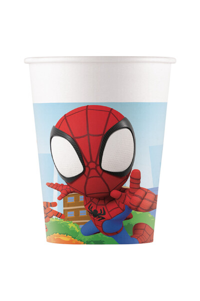 Javoli Spiderman Spidey paper cup 8 pieces 200 ml FSC