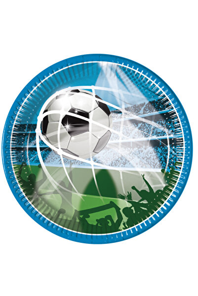 Javoli Fotbal Soccer Fans farfurie de hârtie 8 buc 20 cm FSC