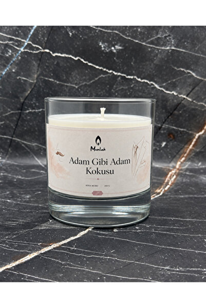 Adam Gibi Adam Kokusu Sürpriz Kokulu Doğal Soya Mum