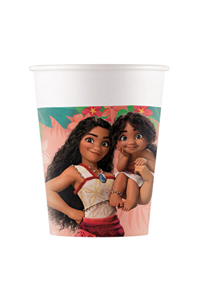 Disney Vaiana Sailing Spirit Paper cup 8 pcs. 200 ml FSC
