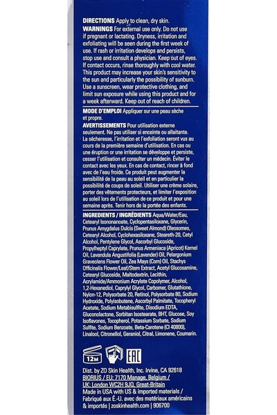 ZO Skin Health RETINOL SKIN BRIGHTENER 0.5% - 50 ML / 1.7 FL. OZ. U.S.