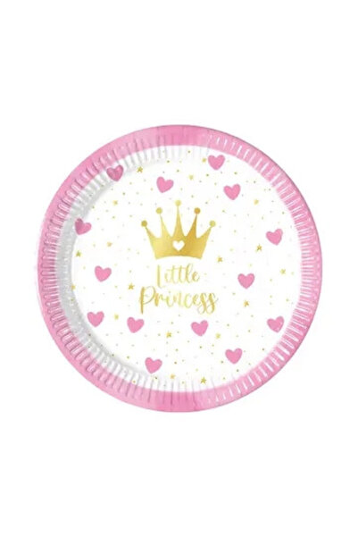 Javoli Prințese Little Princess farfurie de hârtie 8 buc 20 cm FSC