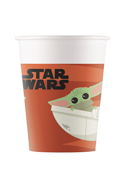 Star Wars The Mandalorian paper cup 8 pcs 200 ml FSC
