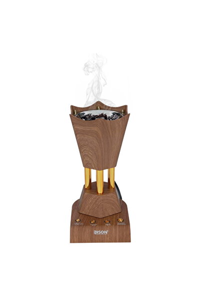 Edison Orchid Steel Electric Steamer, 360-300 Watt - Brown