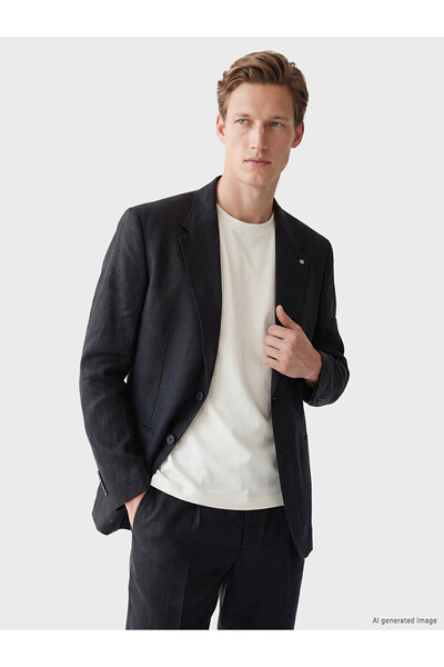 LC Waikiki Vizyon New Season Men's Linen Blazer Jacket