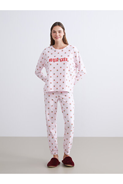 LC Waikiki Alita City with a Difference of Lcw Young Pink Microfiber Patterne...