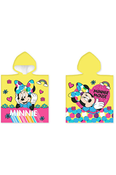 disney minnie Yellow poncho beach towel 50x100 cm