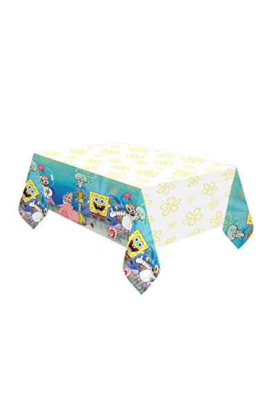 SPONGEBOB Laugh paper Tablecloth 120x180 cm