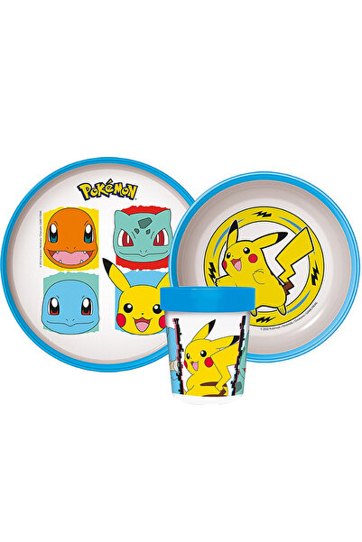 Pokémon Original Team set de masă anti-alunecare, micro plastic