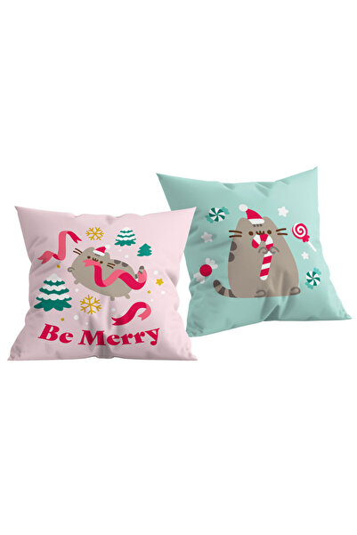 Pusheen Be Merry pernă decorativă 40x40 cm