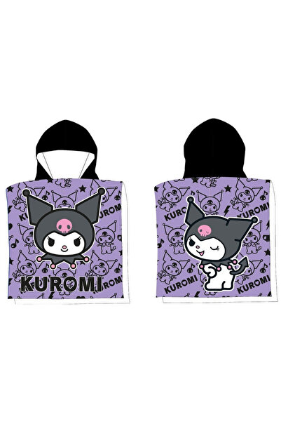 Hello Kitty Kuromi Chaos poncho prosop de plajă 50x100 cm (Fast Dry)