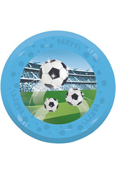 Javoli Football Soccer Fans Set of 4 premium micro plastic plates 21 cm