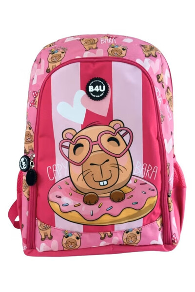 Javoli Capibara Donut rucsac școlar, geantă 43 cm