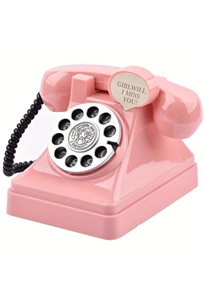 choice2 A-601Pink Creative Cute Retro Phone Money Jar Boys and Girls Gift Pho...