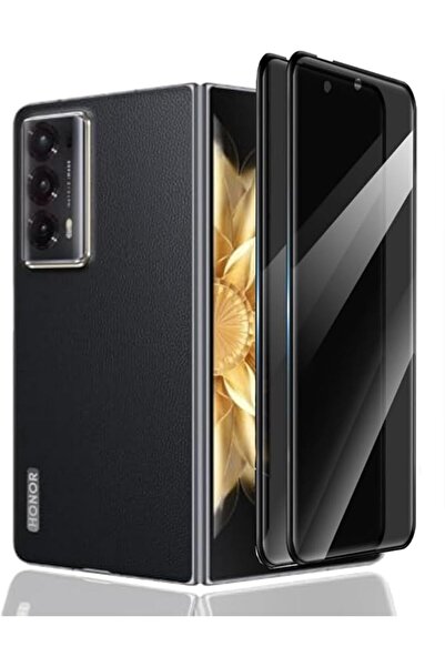 GENERAL [قطعتان] واقي شاشة QIXUZENI متوافق مع Honor Magic V2، عبوة من قطعتين ...