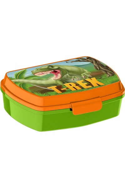Dinozaur Cutie de sandwich din plastic amuzantă T-Rex