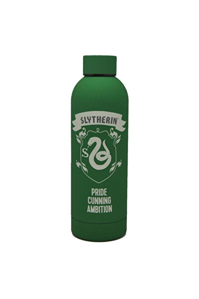 Harry Potter Slytherin sticlă din oțel inoxidabil cu capac cu filet 700 ml