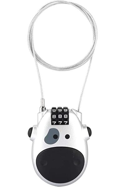 MAKINGTEC Combination Lock Cable Lock Padlock with 3 Digit Numeric Code, 80CM...