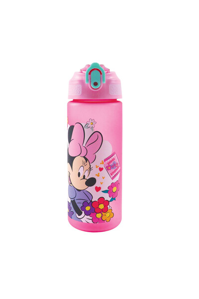 disney minnie Παγωμένο πλαστικό μπουκάλι Kindness με καλαμάκι 600 ml