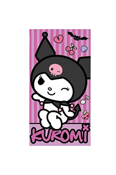 Hello Kitty Punk Kuromi prosop de baie, prosop de plajă 70x140cm (Uscare rapidă)