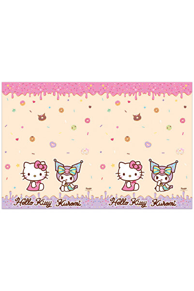 Hello Kitty Kuromi față de masă din plastic 120x180 cm