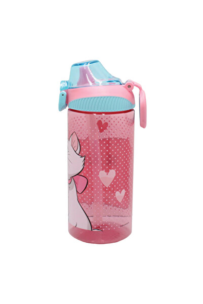 Javoli Disney Marie Adorable plastic bottle with straw and hook 450 ml