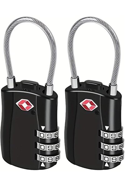 GENERAL T-Teresili Luggage Locks Set Certified by the Us Department of Homela...
