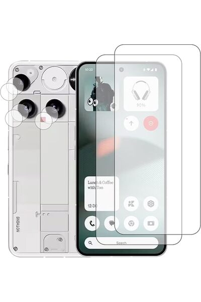 Moninsta [2+2] واقي شاشة لهاتف Nothing Phone 3 وفيلم حماية العدسة